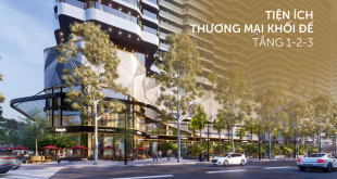 Thiết kế kiến trúc shophouse Sunshine Continental